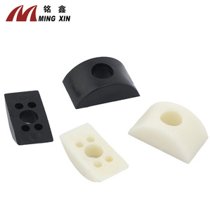 Rondelles en plastique Ming Xin en forme de croissant 8mm 10mm, écrous demi-lune, fixations pour meubles, connecteurs durables - Product Image 1