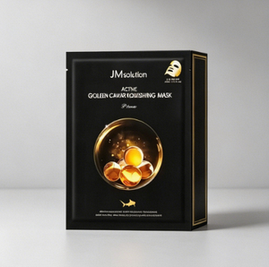 Nouveauté Masque en coton à la vitamine C au caviar doré coréen, pack familial jumbo, pour tous types de peaux, masque nourrissant pour le visage - Product Image 1