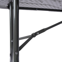 Panneau DHPE de haut niveau 4.0cm cadre en acier coréen pliant et Table pliante Table à coudre et Table pliante de cafétéria