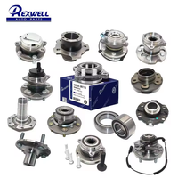 REXWELL Premium Auto Parts conjunto de cubo de cojinete de rueda delantera o trasera compatible con 5266347 BB5Z1104A para Ford Mazda Explorer BB532C300AD