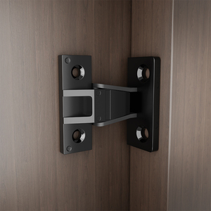 Connecteurs de meubles Bavat, 20 pièces, supports d'angle à clipser, supports de panneaux muraux, accessoires de placards - Product Image 1