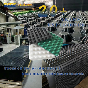 2025 OEM HDPE Pit Placa de drenaje Polietileno Tamaño personalizado Grueso Negro Precio <span class=keywords><strong>Tubo</strong></span> de embalaje Rollo Tubos de agua de lluvia <span class=keywords><strong>Tubo</strong></span> de plástico - Product Image 5