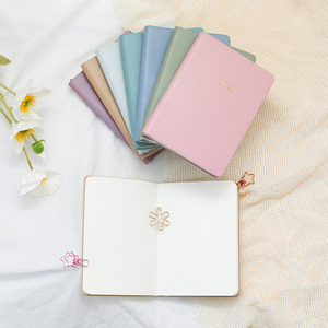 Cubierta suave de cuero PU logotipo personalizado diario de bolsillo A6 diario forrado páginas cuadernos al por mayor Agenda - Product Image 5