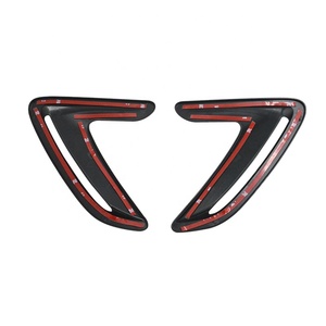 Para <span class=keywords><strong>BMW</strong></span> Serie 3 <span class=keywords><strong>GT</strong></span> F30 <span class=keywords><strong>320</strong></span> 2013 2014 2015 2016 <span class=keywords><strong>2017</strong></span> 2018 2 uds coche ala lateral flujo de aire guardabarros parrilla salida ventilación embellecedor - Product Image 4
