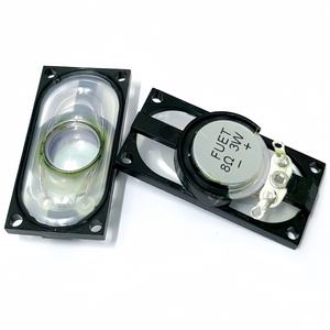 Haut-parleurs miniatures numériques étanches 4020 Series 40*20MM rectangulaires à haut décibel 88dB, coque en plastique transparente, 8 ohms, 3 watts, 1500Hz - Product Image 1