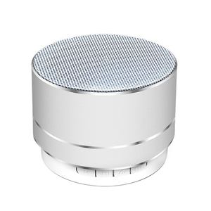 저렴한 가격 휴대용 스테레오 무선 소형 스피커 Led 다채로운 빛 하이파이 사운드 A10 휴대 전화 용 금속베이스 미니 스피커 - Product Image 6