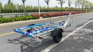<span class=keywords><strong>Remorque</strong></span> de <span class=keywords><strong>bateau</strong></span> en aluminium HOIRO Durably 5,9 m à essieu simple avec frein hydraulique, charge utile maximale de 1195 <span class=keywords><strong>kg</strong></span> pour <span class=keywords><strong>bateau</strong></span> de 16 à 18 pieds - Product Image 6