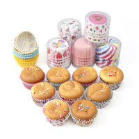Qualité alimentaire Graisse Preuve Standard Cupcake Liners Moules en Papier cas Muffin Emballages pour le Mariage D'anniversaire