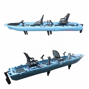 <span class=keywords><strong>Kayak</strong></span> Vicking 2 Personnes à Pédales Modulaire, Design Populaire, <span class=keywords><strong>Kayak</strong></span>/Canoë de Pêche en Plastique PEHD à Vendre - Product Image 1