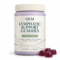 Fabricant de Gummies de Soutien Lymphatique en Marque Blanche, Supplément Herbal OEM avec Pissenlit et Bardane pour la Santé Lymphatique
