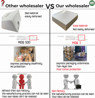 Boîte d'emballage en carton personnalisable de petite taille TIANJIN FUSSEN pour accessoires de mode avec doublure en éponge