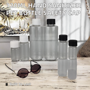 Botella de Spray Desinfectante de Manos de 120 ml con Tapa de Seguridad para Niños, Envase de PET Serigrafiado para Uso Cosmético - Product Image 2
