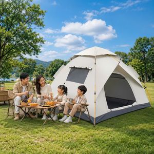 Pop Up <b>Tent</b> 200x200x140cm Quick Automatic Opening Portable Outdoor Camping <b>Single</b> Layer Four Seasons Use - Product Image 3