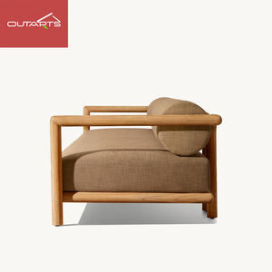 Conjunto de Muebles de Jardín Modernos <span class=keywords><strong>Palma</strong></span>, Resistentes a la Intemperie, de Teca, para Resort, Patio, Hotel, Playa - Product Image 3