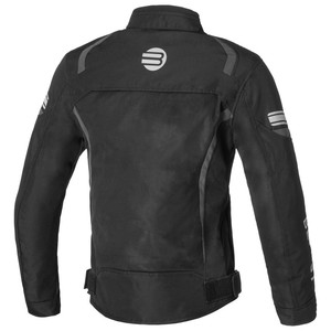 Chaqueta de moto Befast Airtech Lady con certificación CE gris oscuro 3XL - Product Image 2