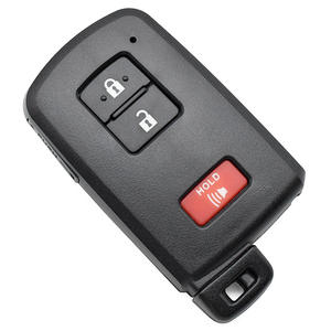 Carcasa de Control Remoto Inteligente con Llave de Emergencia, Llaves Inteligentes para Vehículos, Control Remoto de Entrada sin Llave, Funda para Llave de Coche, Llave Universal en Blanco - Product Image 1