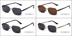 STYZ1689 Nouvelles lunettes de soleil polarisées en métal rétro Mode Conduite Sports de plein air Vente en gros transfrontalière Lunettes de soleil pour hommes - Product Image 5