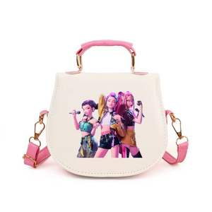 Sac fourre-tout/sac à bandoulière personnalisé Kpop Demon Hunters avec expédition en 5 jours, personnalisable, réutilisable pour les voyages et le shopping - Product Image 2