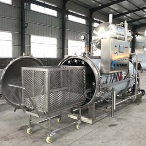 Stérilisateur alimentaire automatique horizontal à haute pression, machine de stérilisation pour <span class=keywords><strong>bocaux</strong></span> en verre - Product Image 2