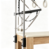 Table de trapèze Cadillac en bois d'hévéa pour Pilates, équipement d'exercice, fitness, vente en gros OEM