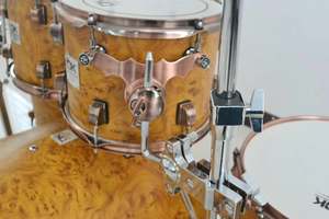 ชุดกลองแจ๊ส <span class=keywords><strong>Baron</strong></span> Series 5 ชิ้น วงแหวนไม้ พร้อมชุดกลองย้อนยุคคุณภาพสูง - Product Image 4