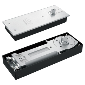 Charnière de <span class=keywords><strong>porte</strong></span> en verre hydraulique à double cylindre en alliage d'aluminium moderne à vitesse réglable de haute qualité, capacité 120 kg - Product Image 3