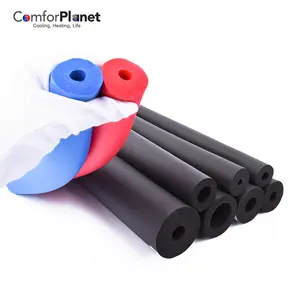 HVAC factory price Air conditioning Insulation Rubber Pipe rubber insulation tube for copper pipe