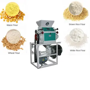 Mesin giling tepung millet Mini kecil untuk mesin penggilingan jagung gandum di Kenya Afrika