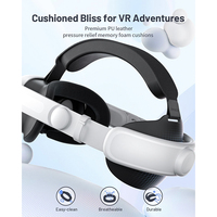 Zyber tali kepala nyaman tali elit tali kepala VR untuk Meta Quest 3S Aksesori VR untuk Meta Quest 3