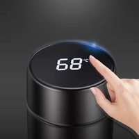 Thermos à thé, gobelet intelligent à vide numérique à LED, bouteille d'eau intelligente, acier inoxydable 304, vaisselle, thermos et flasques à vide