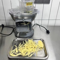 Máquina Industrial de Bajo Precio para Cortar en Rodajas y en Cubos Repollo, Patata, Cebolla, Melón Verde y Zanahoria para Cantinas