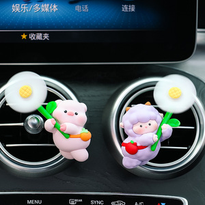 Ambientador para Auto Panda con Clip Decorativo y Diseño Floral, 50-100 ml - Product Image 4