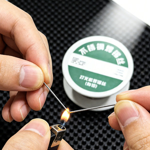 Stainless Steel Solder Wire C20FS No-Clean Solid Wire For Lighter Repair Household Use - Product Image 3