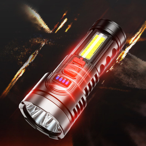 Bán Buôn Đèn Pin Mini Xách Tay LED Làm Nổi Bật Có Thể Sạc Lại Đèn Pin Không Thấm Nước Điện <span class=keywords><strong>Torch</strong></span> Chiến Thuật Đèn Pin Ngọn Đuốc - Product Image 1