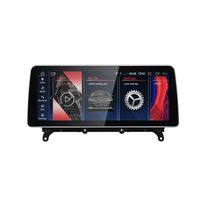 Système multimédia automobile HFMidia MTK8581 12,3 pouces sans fil CarPlay Android 14 AUTO pour BMW F25 F26, unité principale Bluetooth GPS Navi DSP - Product Image 1