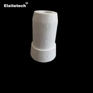 Aluminium titanate keramische fiber vuurvaste giet cup & isolatie keramische fiber gieten cups