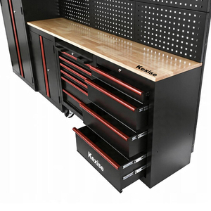 High Quality Industrial Tooling Cabinet Heavy Duty Mobile <b>Tool</b> Chest Workbench Combination <b>Tool</b> Cabinet for Workshop Garage - Product Image 2