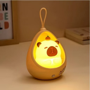Cute Cat Motion <b>Sensor</b> <b>Night</b> <b>Light</b> Wall Lamp Rechargeable Battery-Powered Bedroom Decoration Perfect Gift for Kids Toddler - Product Image 2