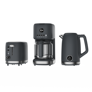 Ensemble de petit-déjeuner électroménager populaire comprenant une cafetière électrique de 1,8 L, une <span class=keywords><strong>bouilloire</strong></span> numérique de 1,7 L, un <span class=keywords><strong>grille</strong></span>-<span class=keywords><strong>pain</strong></span> électrique intelligent à 2 tranches - Product Image 2