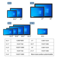 Computadora Industrial con Pantalla Táctil de 12.1 Pulgadas, con Windows, Clasificación IP65, en Stock, para Fábricas Inteligentes