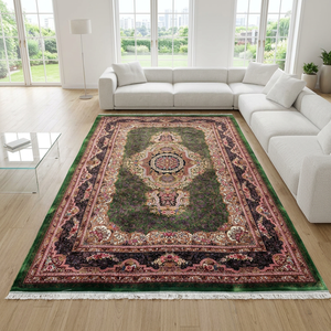 Premium Hand Knotted Pure Silk <b>Rug</b> High Quality Modern Designer Carpet Washable <b>Non</b> <b>Slip</b> Luxury for Bedroom Living Room Hotel - Product Image 6
