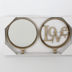 Jinn Home Hot Selling Wall Art New Design Glass Mirror Hanging Ornament <strong>Plastic</strong> <strong>Decorative</strong> <strong>Item</strong> - Product Image 3