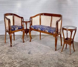 Juego de Sofás de Terciopelo con Estructura de Madera Premium, Construcción Duradera y Atractivo Atemporal para Muebles Residenciales y de Hostelería - Product Image 3