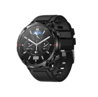 Montre connectée sportive T30 pour hommes et femmes, appels Bluetooth, écran tactile HD IPS de 1,6 pouce, suivi d'activité physique, bracelet en gel de silice Android, montre d'extérieur