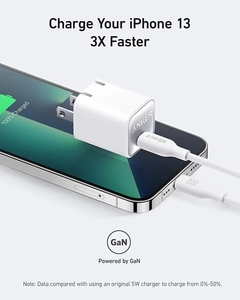 <span class=keywords><strong>Anker</strong></span> USB C GaN adaptador de cargador de 30W <span class=keywords><strong>511</strong></span> <span class=keywords><strong>Anker</strong></span> Nano 3 PIQ 3,0 plegable PPS rápido cargador para iPhone/14/14pro - Product Image 4