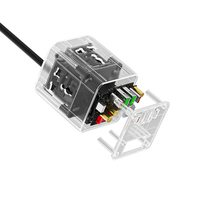 Multiprise de Voyage Cube USB C avec Ports USB, Bloc d'Alimentation Universel Extension Multiprise avec USB