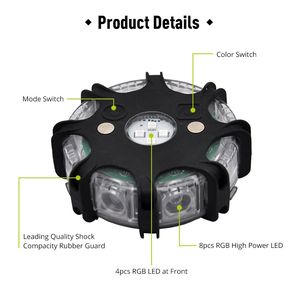 Наружная аварийная дорожная сигнальная лампа, 8 шт./упаковка - Product Image 3