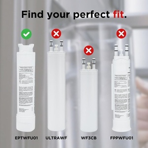 <span class=keywords><strong>Filtre</strong></span> <span class=keywords><strong>à</strong></span> <span class=keywords><strong>eau</strong></span> compatible EPTWFU01 EWF02 compatible avec FFHB2750TS, FGHB2868TF, FGSC2335TF, FPBC2277RF - Product Image 4