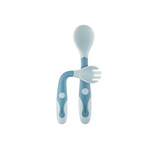 Cubertería Reer bebé flexible azul - Product Image 1
