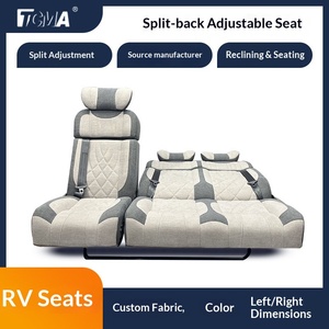 Sièges de <span class=keywords><strong>camping</strong></span>-<span class=keywords><strong>car</strong></span> Chariot RV pour fourgon aménagé, lit convertible réglable pleine grandeur pour <span class=keywords><strong>Ford</strong></span> <span class=keywords><strong>Transit</strong></span>/Maxus/ rangée arrière OLIVER - Product Image 2